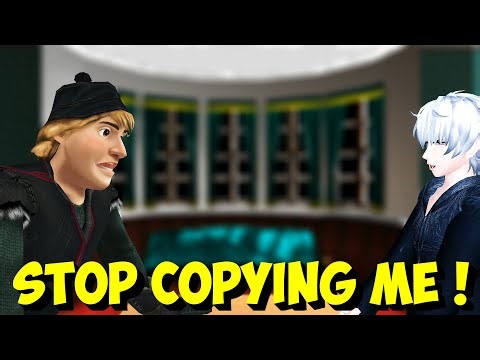 MMD Frozen 2 "Stop Copying Me!" - Kristoff and Jack Frost funny animated cartoon meme II Disney