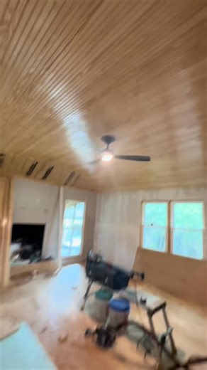 Installing more subfloor, a quick house tour, and something for the haters #carpentry #carpenter #floor #flooring #floorwork #install #installation #construction #constructionlife #bu | Fullsteam Designs Tip