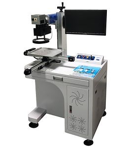 [Hot Item] Cabinet Desktop Laser 30watt Fiber Laser Marking Machine with Computer