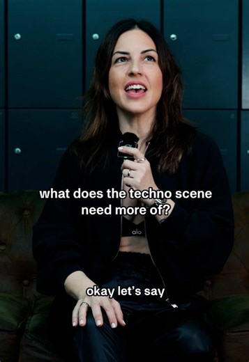 who else agrees? #drumcode #techno #technoscene #technotok #interview @Anna Tur