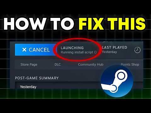 How to EASILY Fix "Running Install Script" on Steam (Full 2025 Guide)