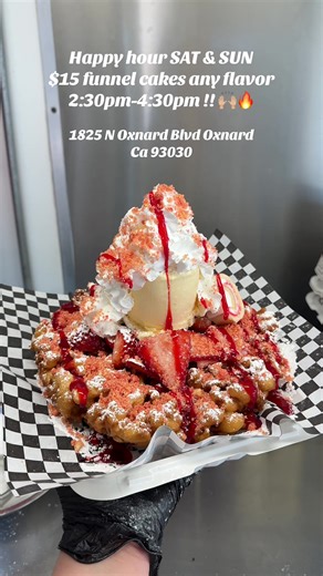 Indulge in $15 Funnel Cakes This Weekend in Oxnard