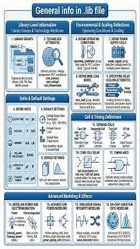 What’s Inside a .LIB File? | Liberty Library Explained in Few Minutes 🔥 #VLSI #physicaldesign