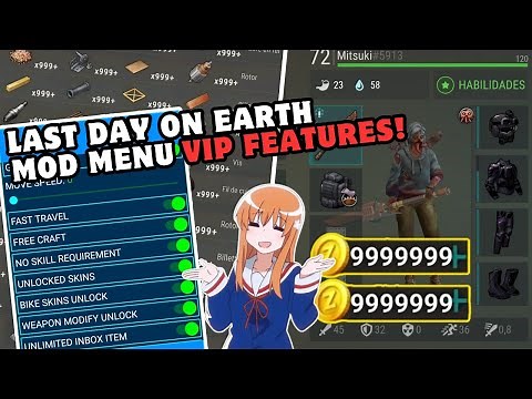 Last Day On Earth MOD MENU - VIP FEATURES! LAST DAY ON EARTH APK MOD - 10 FEATURES [2024]✔