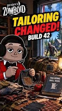 How to Level TAILORING in Project Zomboid Build 42 🧵