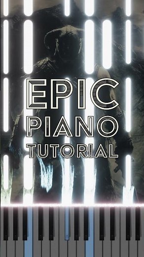🎮 Learn Skyrim's Epic Main Theme on Piano | Dovahkiin (Dragonborn) Theme Tutorial