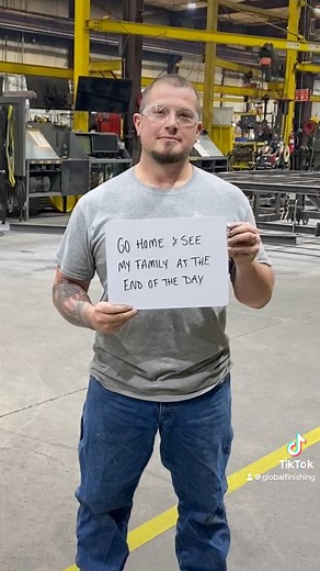 As National Safety Month comes to an end, GFS employees remind us all of why it’s important to work safely all year long. #nationalsafetymonth #safetymonth #safety #safe #gfsbooth #globalfinishingsolutions #gfs #wisconsin #manufacturing | Global Finishing Solutions - GFS