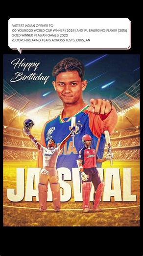 Fastest Indian opener to 2,000 Test runs100 Youngest Indian with three Test centuries in a year100🎂