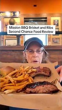 Dry or moist? Mission BBQ Brisket and Ribs Food Review #bbqribs #foodreviews #brisket