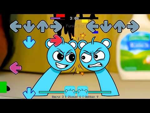 FNF NEW Sprunki All Phases vs NEW Sprunki All Phases Sings Sliced Pibby | FNF Mods