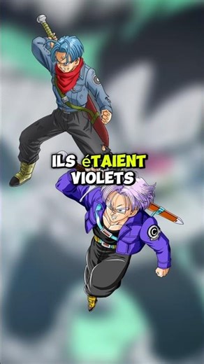 Trunks' hair color! #dragonball #dragonballsuper #Trunks #Anime #Manga #dbz #Goku