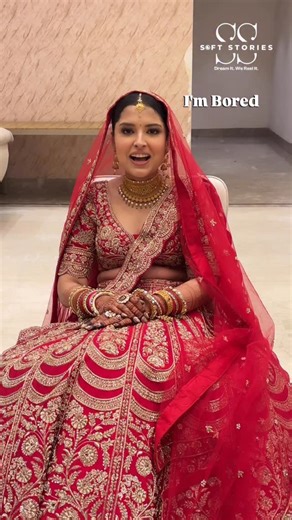 Soft Stories - Wedding Content Creators | Event Reels & Films on Instagram: "Bride said, “I’m bored… dance for me.” and the friends started performing like it was a paid show 💃😂 • [ indian wedding, bride squad, shaadi vibes, wedding fun, brides friends, wedding dance, bridal moments, shaadi reels, wedding entertainment, desi wedding, brides tribe, wedding celebration, funny wedding moments, brides command, wedding masti ] • #indianwedding #bride #weddingreels #shaadi #bridesquad"