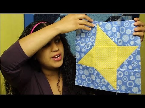 How to make Friendship Star Quilt Block- Block#4 of 12- Video Quilt Along