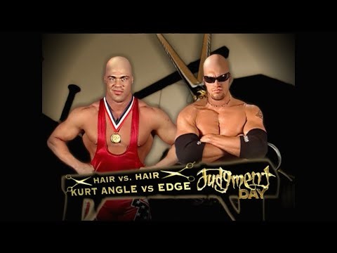 Story of Kurt Angle vs. Edge | Judgement Day 2002