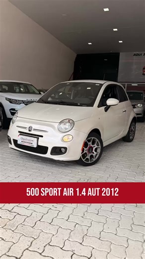 Fiat 500 1.4 Sport Air Gasolina Automático 2012 😍🚗 O compacto com alma italiana e estilo de sobra! Se você quer um carro que é puro carisma, agilidade e sofisticação técnica, o Fiat 500 Sport Air é o seu número. Esqueça o comum: aqui você tem o motor MultiAir premiado mundialmente e um design que atrai olhares em qualquer esquina de Campinas! 🚀 Motor 1.4 16V MultiAir (Tecnologia de ponta com 105cv para uma condução esperta e divertida) 🕹️ Câmbio Automático de 6 Marchas (Conforto real para o 