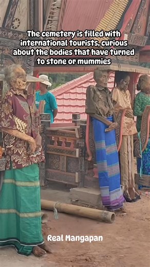 245K views · 2.9K reactions | The cemetery is filled with international tourists, curious about the bodies that have turned to stone or mummies/قبرستان بین الاقوامی سیاحاں نال بھریا ہویا اے، جہڑے اوہناں لاشاں دے بارے چ متجسس نیں جہڑیاں پتھر یا ممیاں چ بدل گئیاں نیں۔ | Real Mangapan | Facebook