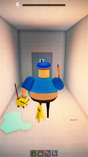 THE Most SMART 99999 IQ ESCAPE from Baryy in Prison Run 😎 #roblox #shorts