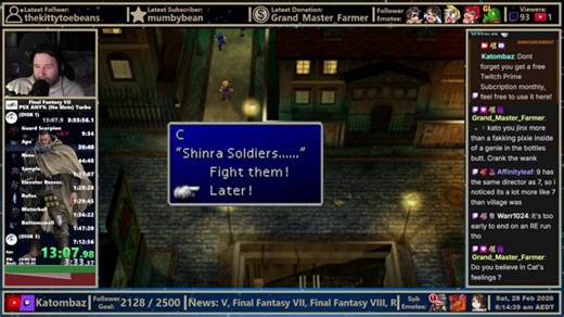 Speedrun - Final Fantasy VII Any% (No Slots) PSX // Now Streaming Full Time //