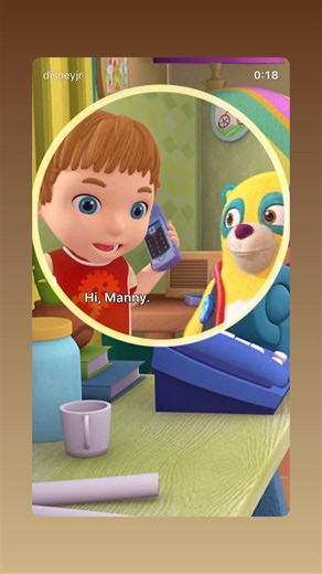 Disney jr agent OSO and Handy Manny crossover #disney2026 #disney100 #disneyjr