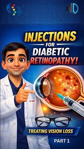 Eye injections for diabetic retinopathy explained 💉 Protect your vision early 👁️