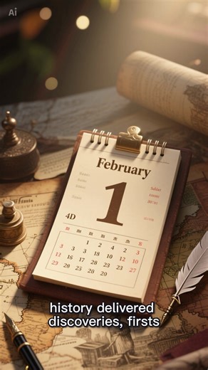 On This Day: February 1 — Survival, Firsts, and New Foundations #TodayInHistory #HistoryFacts #SmartHistoryForDumbTimes February 1 features moments that shaped language, law, entertainment, and global cooperation. From medieval kings and real-life survival stories, to the birth of cinema and major institutional firsts, this date shows how progress is built step by step. In this video, we explore what happened on February 1 throughout history, including: • A medieval coronation • A real-life surv