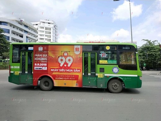 Bus Advertising: Từ A - Z về Quảng cáo xe bus tại Việt Nam