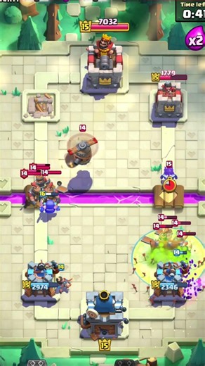 Cursed goblin defence #minipekka #goblin