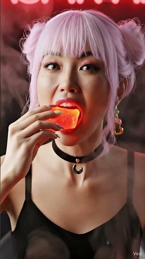 Godzilla Inferno Candy ASMR | Sweet Fire | Cinematic AI Mukbang #asmr #mukbang #oddlysatisfying