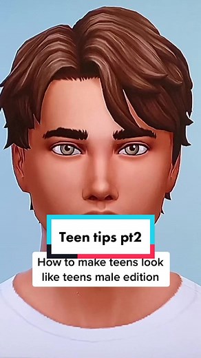 I am posting male versions of all these videos hope this one is less offensive #sims4 #foryou #fyp #sims #age #requested #teen