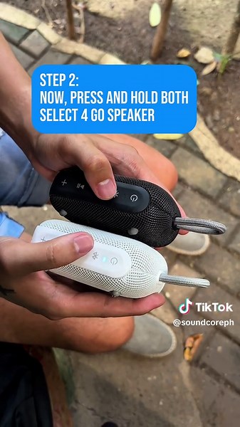 Soundcore Philippines (@soundcoreph) - Linking Two Soundcore Select 4 Go Speakers for Enhanced Sound