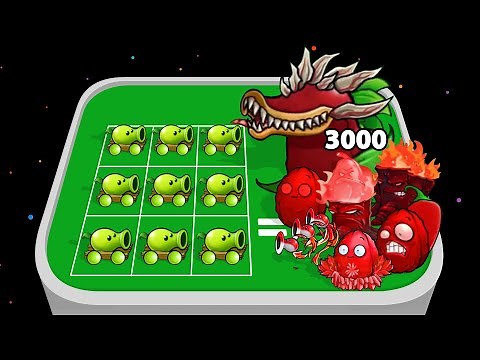 PVZ Fusion MOD (Game 01.3) Merge Plants vs. Zombies Evolution Gameplay, Android Games Merge Battles
