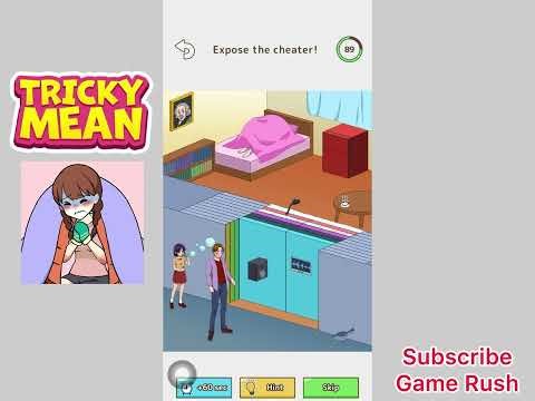 Tricky Mean Level 38 Walkthrough | Solution & Answer | Expose the cheater