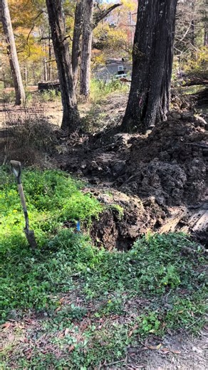 Double barrel culvert install! #riprap #construction #ditch #erosioncontrol