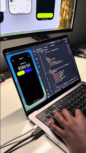 React Native + Expo: How I Built a Crypto App Fast ⚡️ #shorts #reactnative #coding