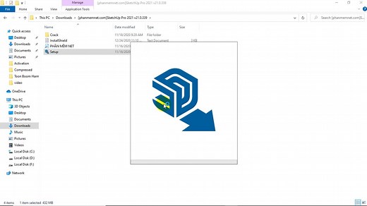 How to install Sketchup Pro 2021