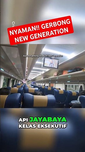 Ride the Luxury Train Unforgettable Experience! 🚄✨ KA Jayabaya Executive new generation