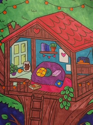 Comfy Corner Coloring Book: A Journey to Relaxation