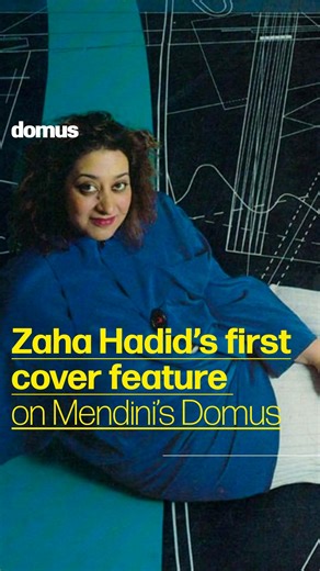 Domus on Instagram: "Architect and designer, icon of the starchitect era. We tell you about her debut on Domus, in a big way, as cover star.⁠ .⁠ .⁠ .⁠ Architetta e designer, emblema dell’archistar di fine millennio. Vi raccontiamo il suo debutto su Domus, in grande stile, come protagonista di copertina.⁠ #hadid #architeture #cover"