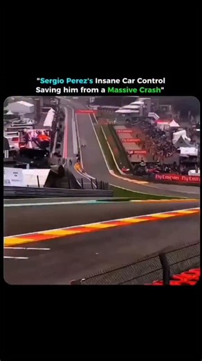 🏎️ | Sergio Perez shows pure instinct and experience here, catching a moment that could’ve ended in a massive crash and turning it into a... | Instagram