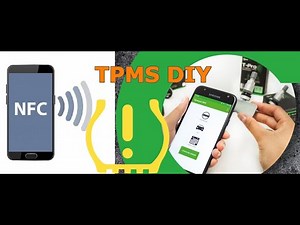 TPMS Programming DIY with SmartPhone NFC (ENG Subs) / TPMS daviklio programavimas telefonu NFC