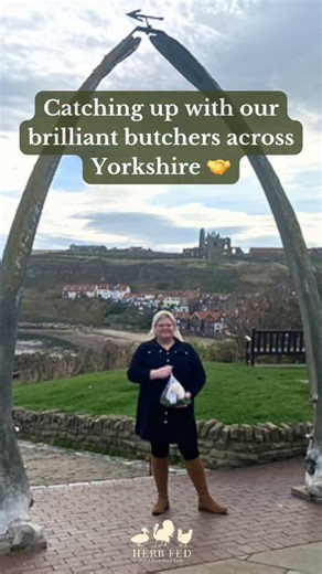 Herb Fed Poultry on Instagram: "We’ve been out and about visiting some of the brilliant butchers and farm shops that proudly stock our Herb Fed birds.⁠ ⁠ It’s always a pleasure getting out to say hello to our customers and making the link from the field to the counter; their care and craftsmanship make all the difference. Seeing our birds looking their best never gets old!⁠ ⁠ This time we stopped by:⁠ 🥩 Spuds and Berries Farm Shop, Selby⁠ 🥩 Jacksons of Ruswarp⁠ 🥩 R. Lyth, Hinderwell⁠ 🥩 New S