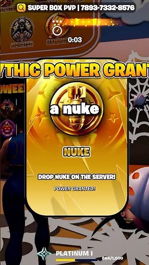 Enough Likes And I’ll Leak The SECRET CODE 😱😮 Map Code: 7893-7332-8576 #fortnite #superboxpvp #xp