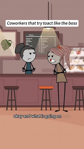 Coworkers that try to act like the boss… 😅😅 audio credits:@Hannah Brown #foryou #fyp #animation | Jack Cartoon