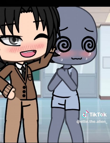 IM CRYING THIS IS BRILLIANT #newgachatiktoker🍄🍭 #gacha #newtiktoker #elliethealien #foryourpage #fyp #makethisviral #viral #leviackerman #yn