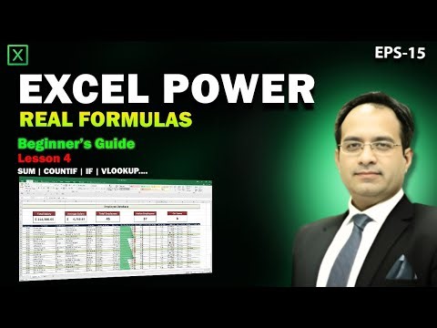 Excel for Beginners – Lesson 4 | SUM, IF, VLOOKUP Made Easy
