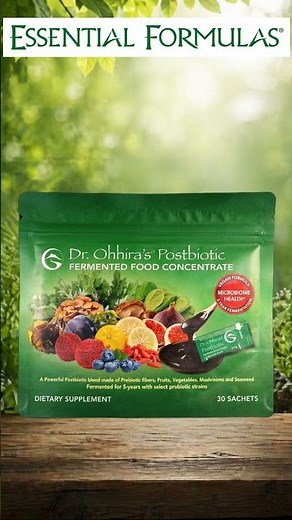 Dr. Ohhira’s® Postbiotic Fermented Food Concentrate™ | Designed by nature, guided by science