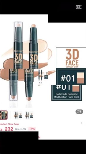 Double Headed Contour Stick: Your Secret to Flawless Makeup