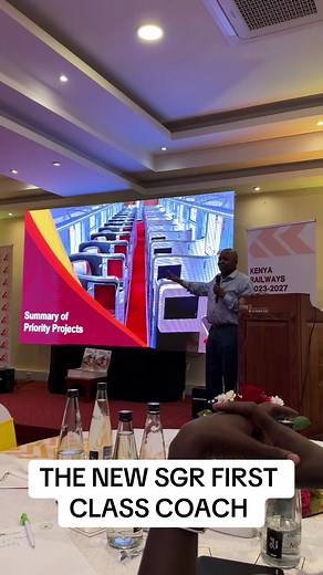 Experience the New Luxury of SGR First Class Coaches