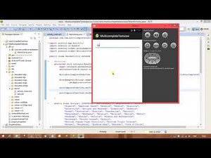Android Tutorials : Multi Auto Complete TextView