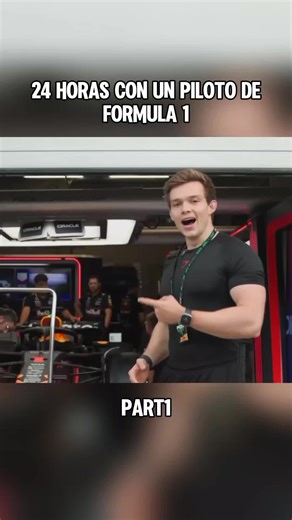24 horas con un piloto de fórmula 1 #formula1 #f1 #fyp